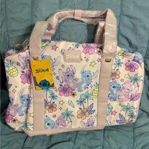 Disney STITCH Pink Floral Women's Bag